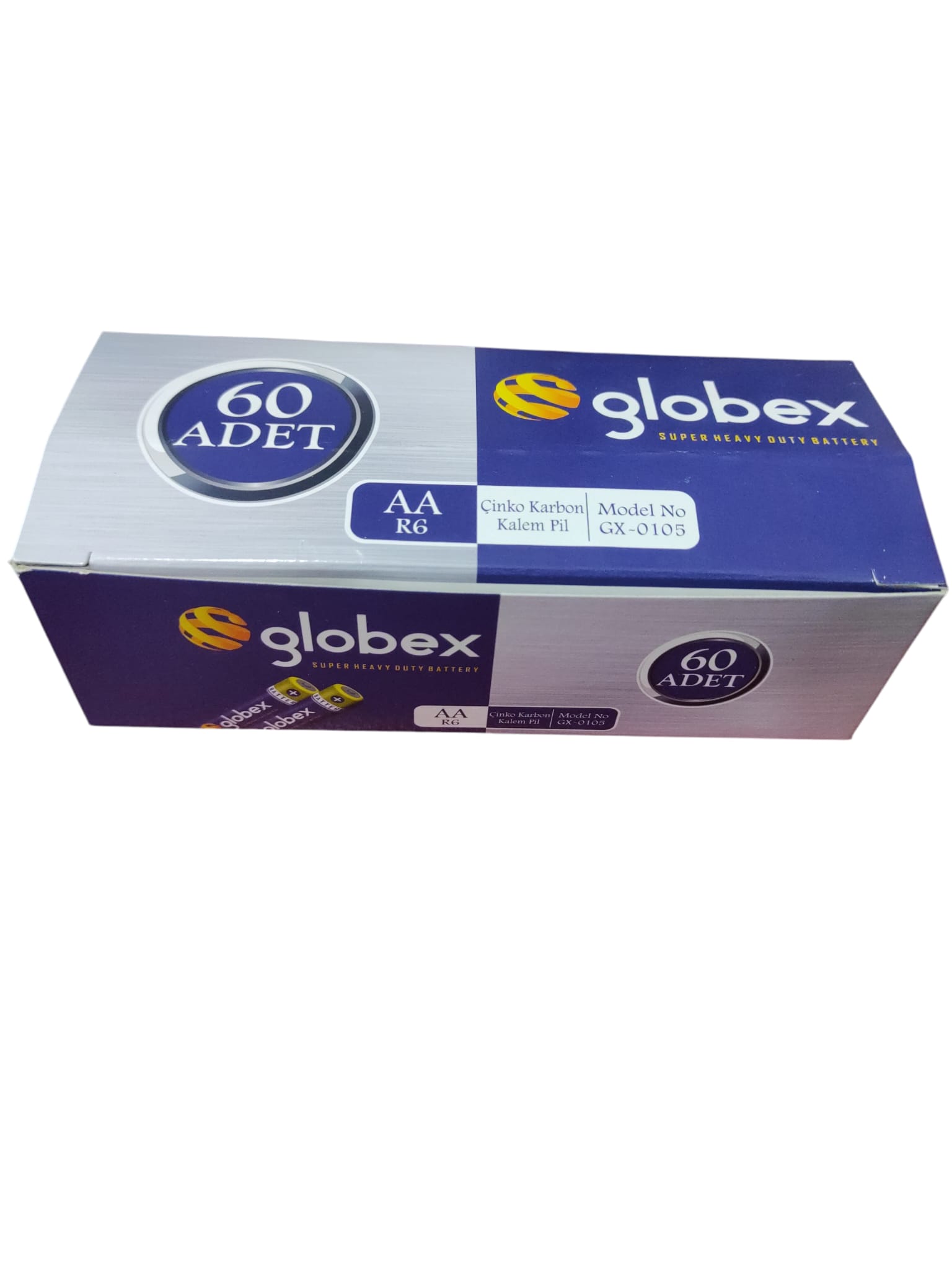 toptan globex çinko karbon kalem pil AAR6